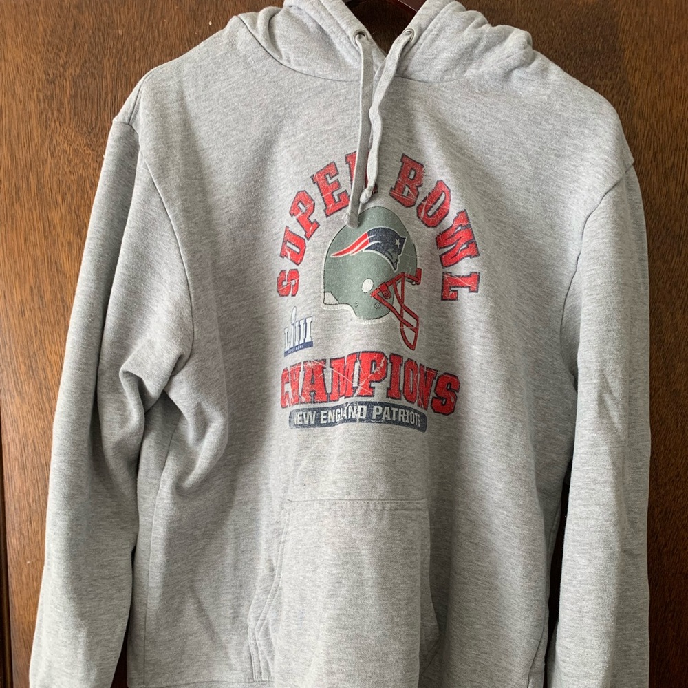 NE Patriots Super Bowl LIII Champions hoodie (Tom Brady’s sixth title)
